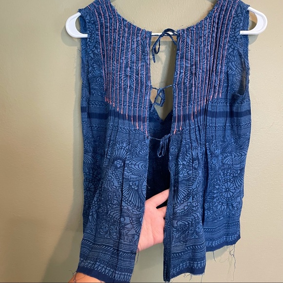 Free People Open Back Tank Top - Picture 4 of 4